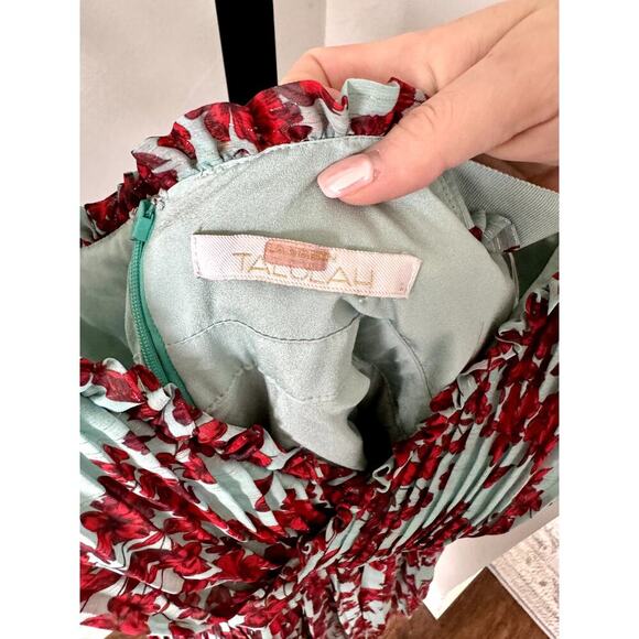 Talulah Super Bloom Mini Dress In Red Floral Garden - Picture 7 of 8